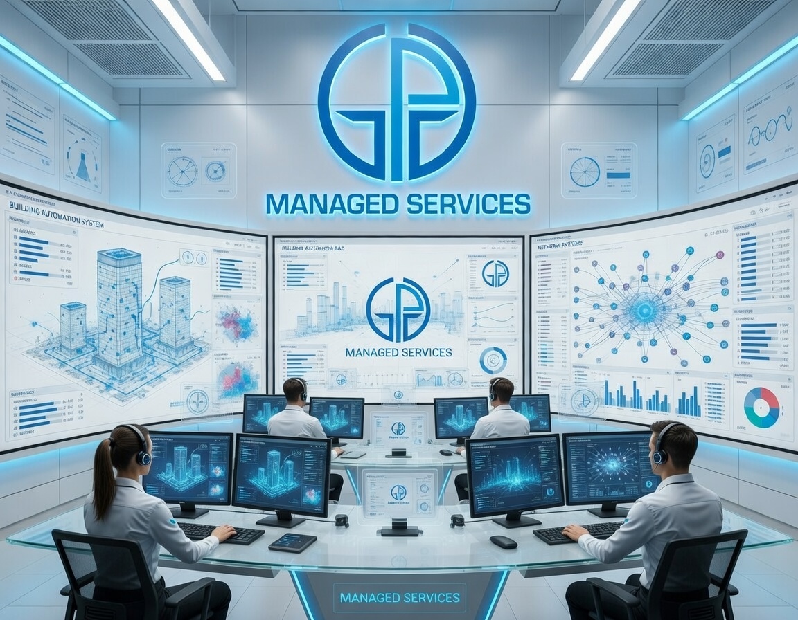 GPG Managed Services Network Operations Center – Real-time monitoring of network and building automation systems